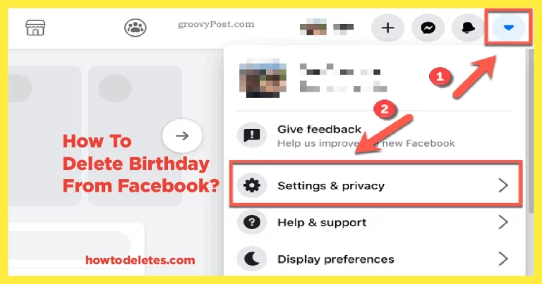 How To Delete Birthday From Facebook?