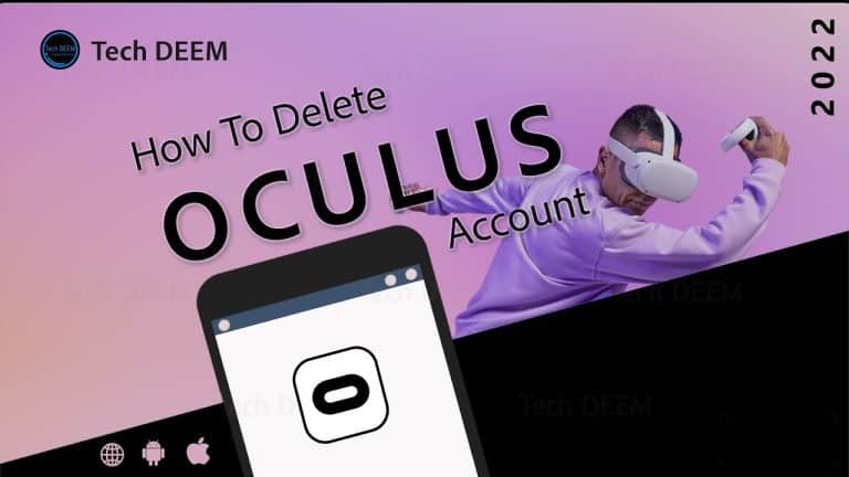 How To Delete Oculus Account