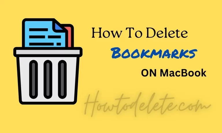 How To Delete Bookmarks on Mac?