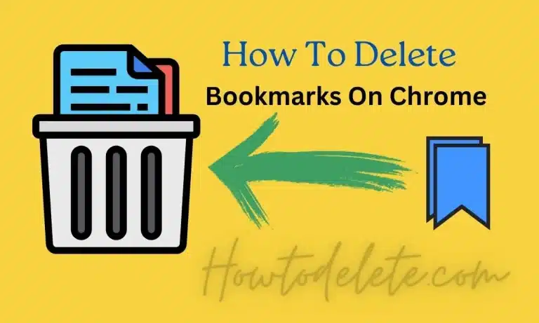 How To Delete Bookmarks On Chrome | Remove Bookmarks On Google Chrome