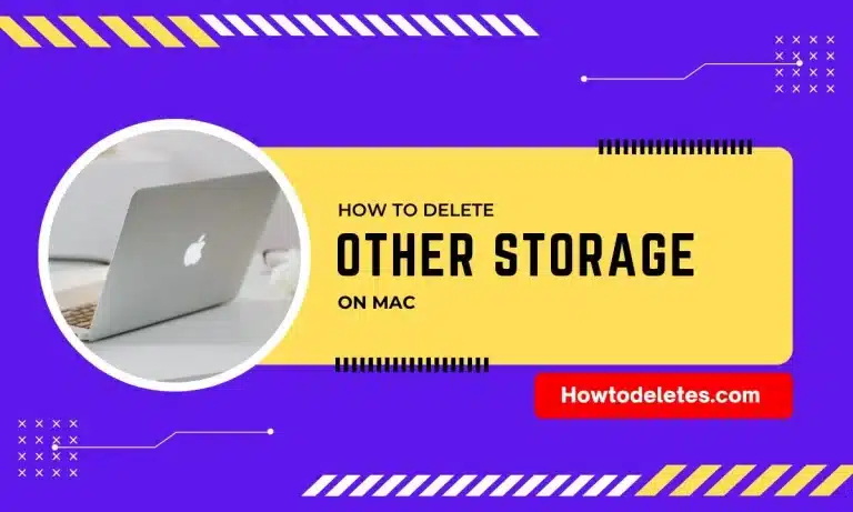 How To Delete Other Storage on Mac