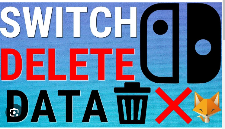 How To Delete Data On Switch