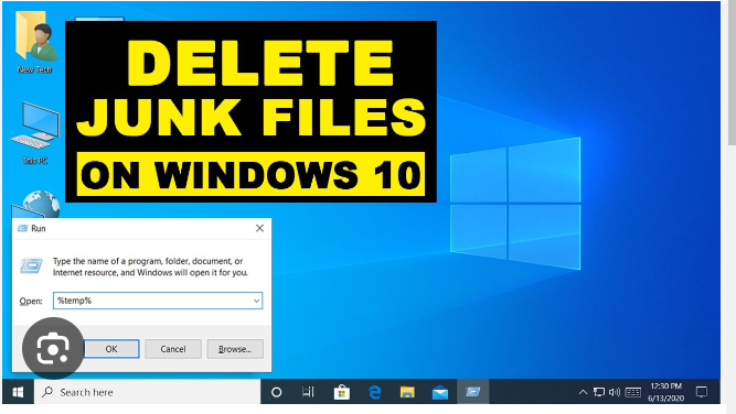 How To Delete Junk Files In Windows 10