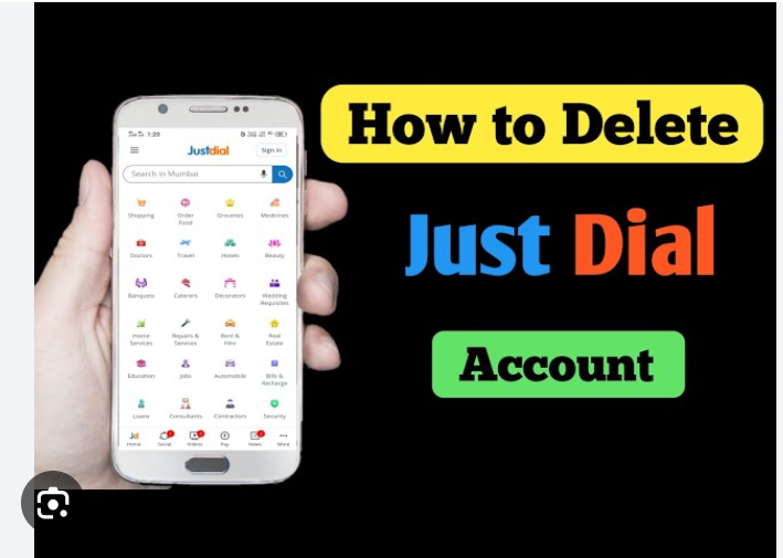 How To Delete Just Dial Account