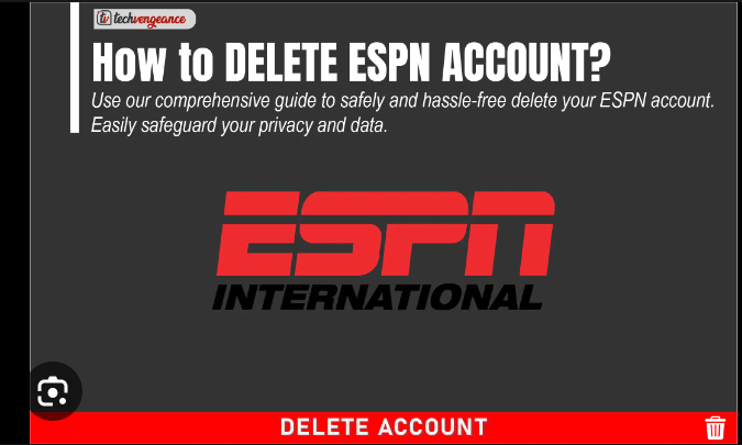 How To Delete an ESPN Account