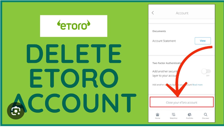 How To Delete eToro Account