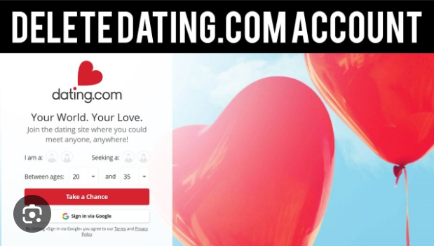 How To Delete your Dating.com Account