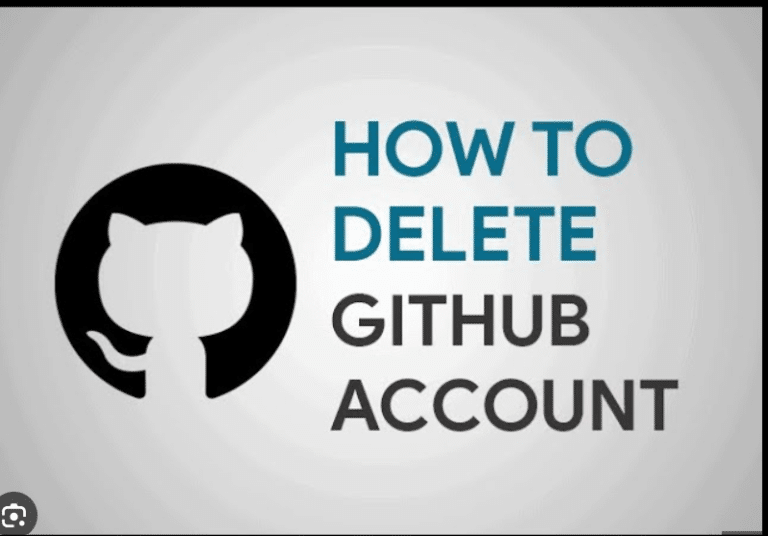 How to Delete Github Account