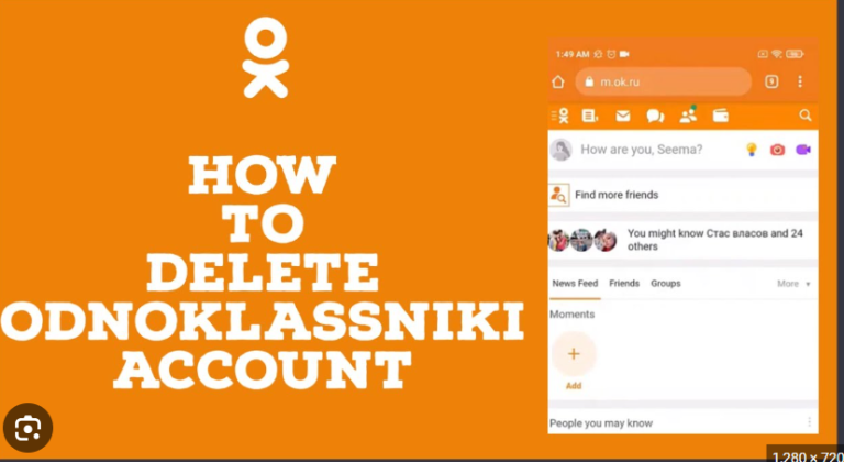 How to Delete your Odnoklassniki Account