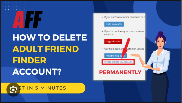 How to delete Adult Friend Finder account