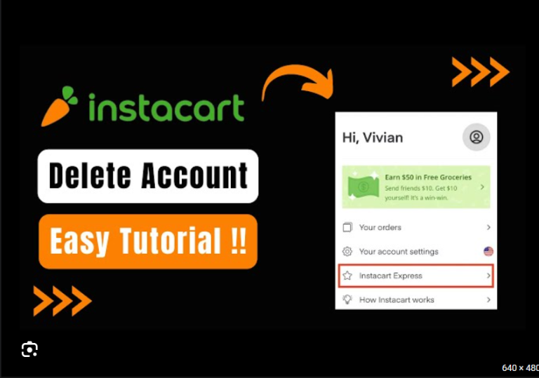 How to delete your Instacart account