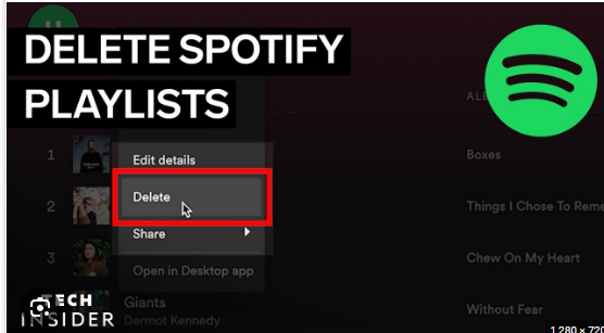 How to Delete Spotify Playlist