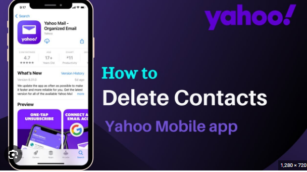 How To Delete Contacts From Yahoo Mail