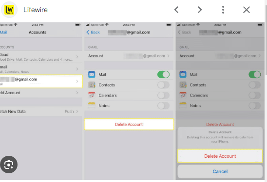 How To Delete an Email Account on an iPhone