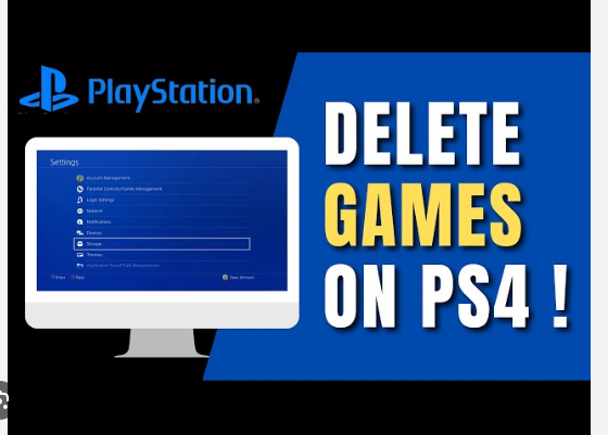How To Delete Games on PS4