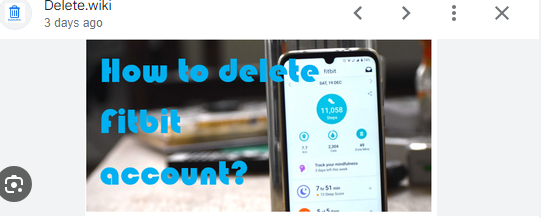 How to Delete a Fitbit Account