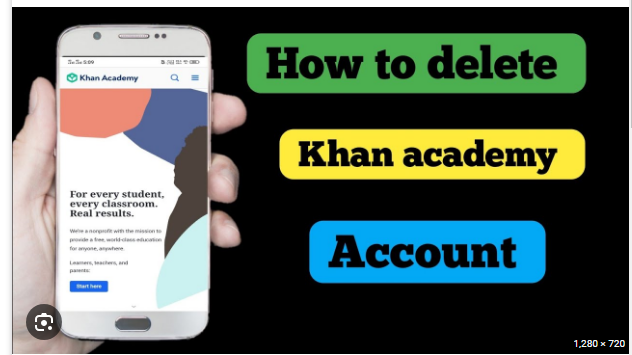 How to Delete a Khan Academy Account