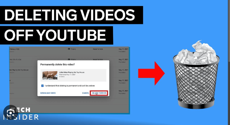 How to Delete a Youtube Video