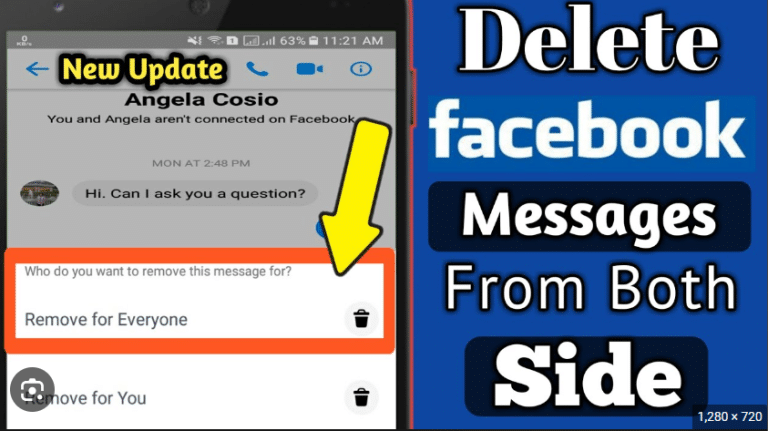 How To Delete Facebook Message