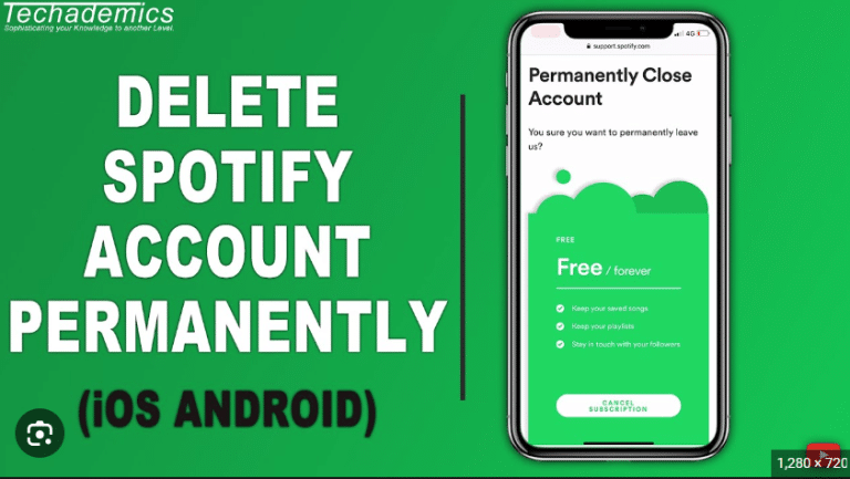 How To Delete Spotify Account