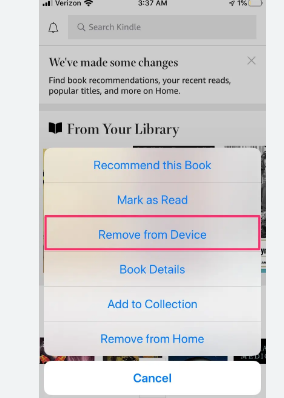 How To Delete Books From Kindle