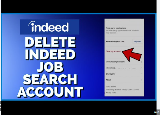 How to Delete Indeed Account