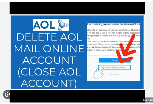 User How to Delete an AOL Email Account