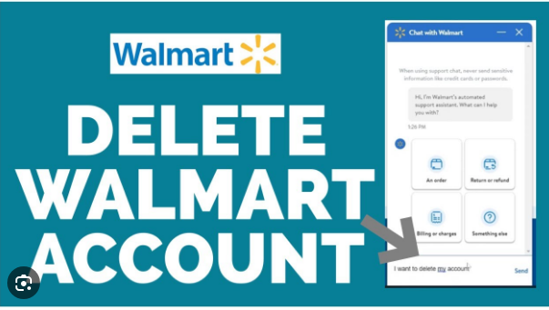 User How to Delete Walmart Account