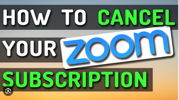 How to Cancel Zoom Subscription